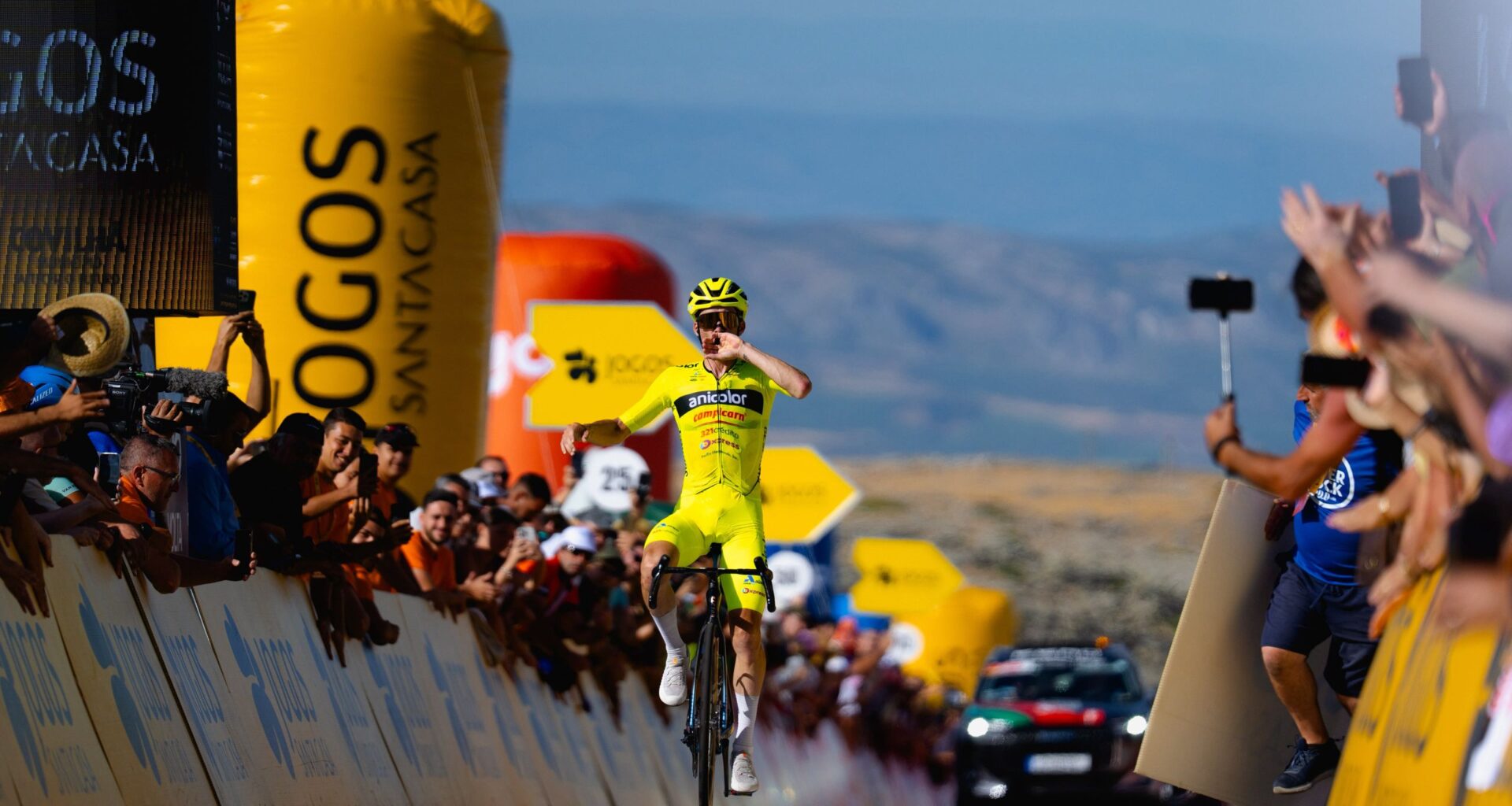 Volta a Portugal: Double success for Alexis Guerin who takes over race lead after stage 4