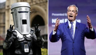 Nigel Farage and Count Binface go head-to-head in snap UK poll
