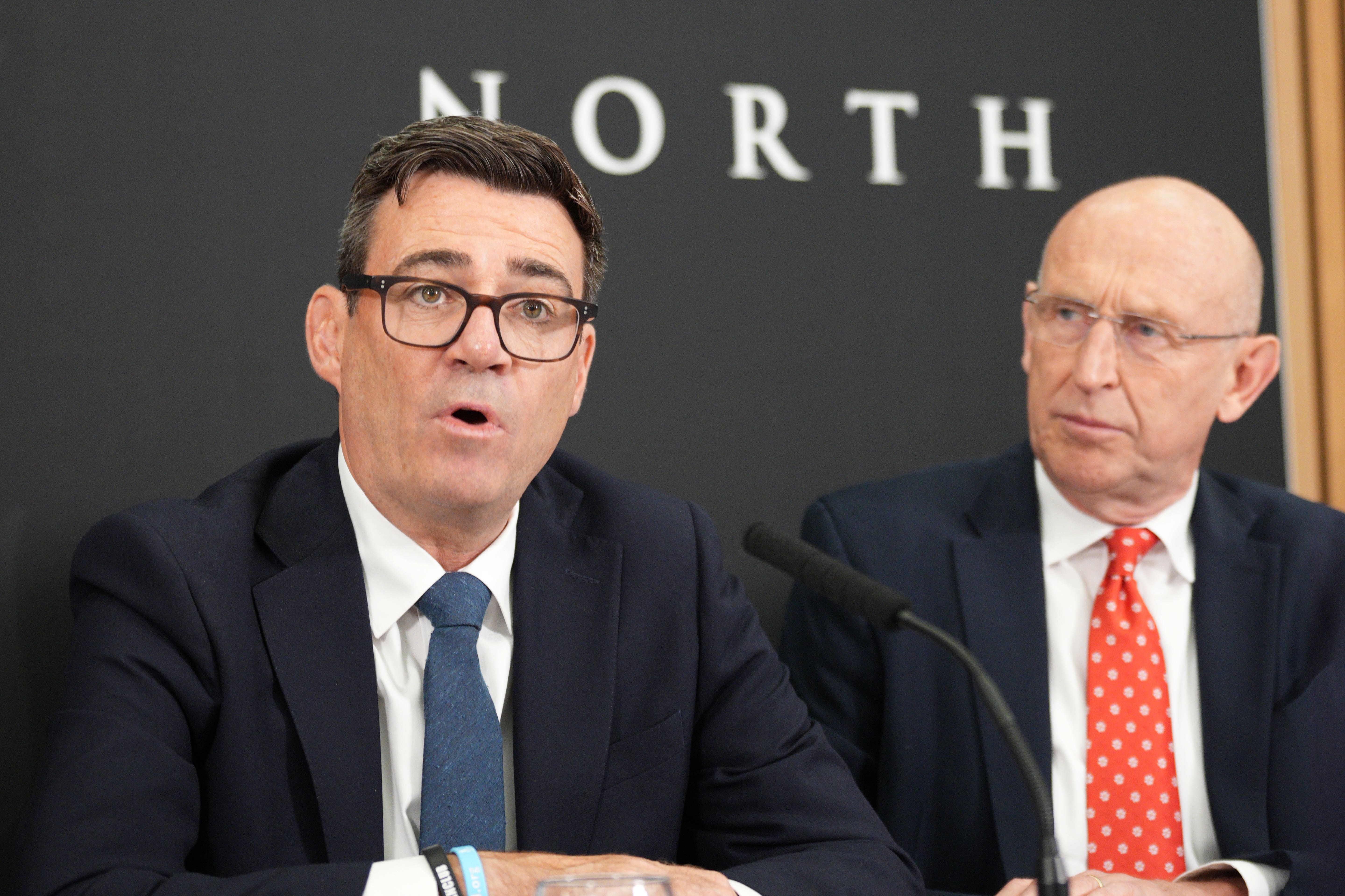 John Healey and Andy Burnham have refused to announce an increase in defence spending to 3 per cent of national income by 2030
