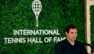Roger Federer says being inducted into Hall of Fame has allowed him to reflect on career