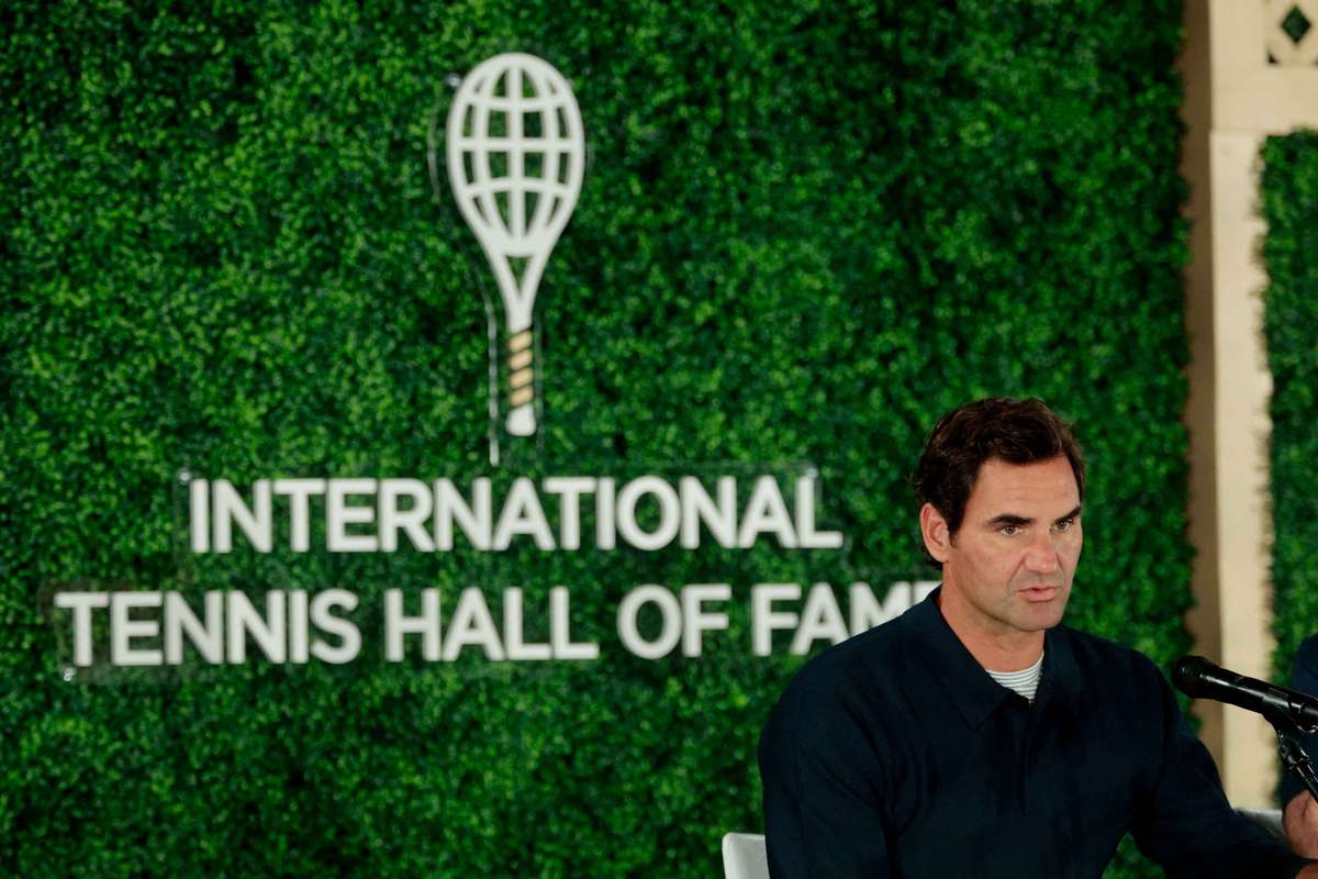 Roger Federer says being inducted into Hall of Fame has allowed him to reflect on career