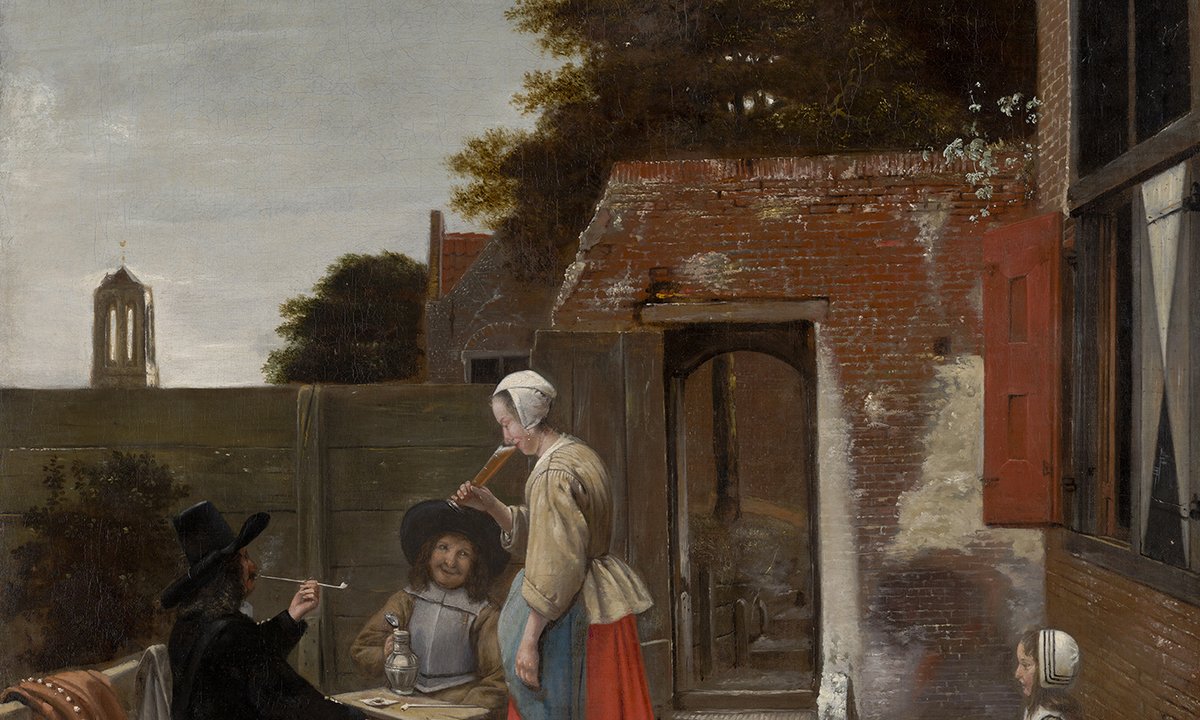 Raise a glass: long-hidden image of soldier returns to Pieter de Hooch painting - The Art Newspaper