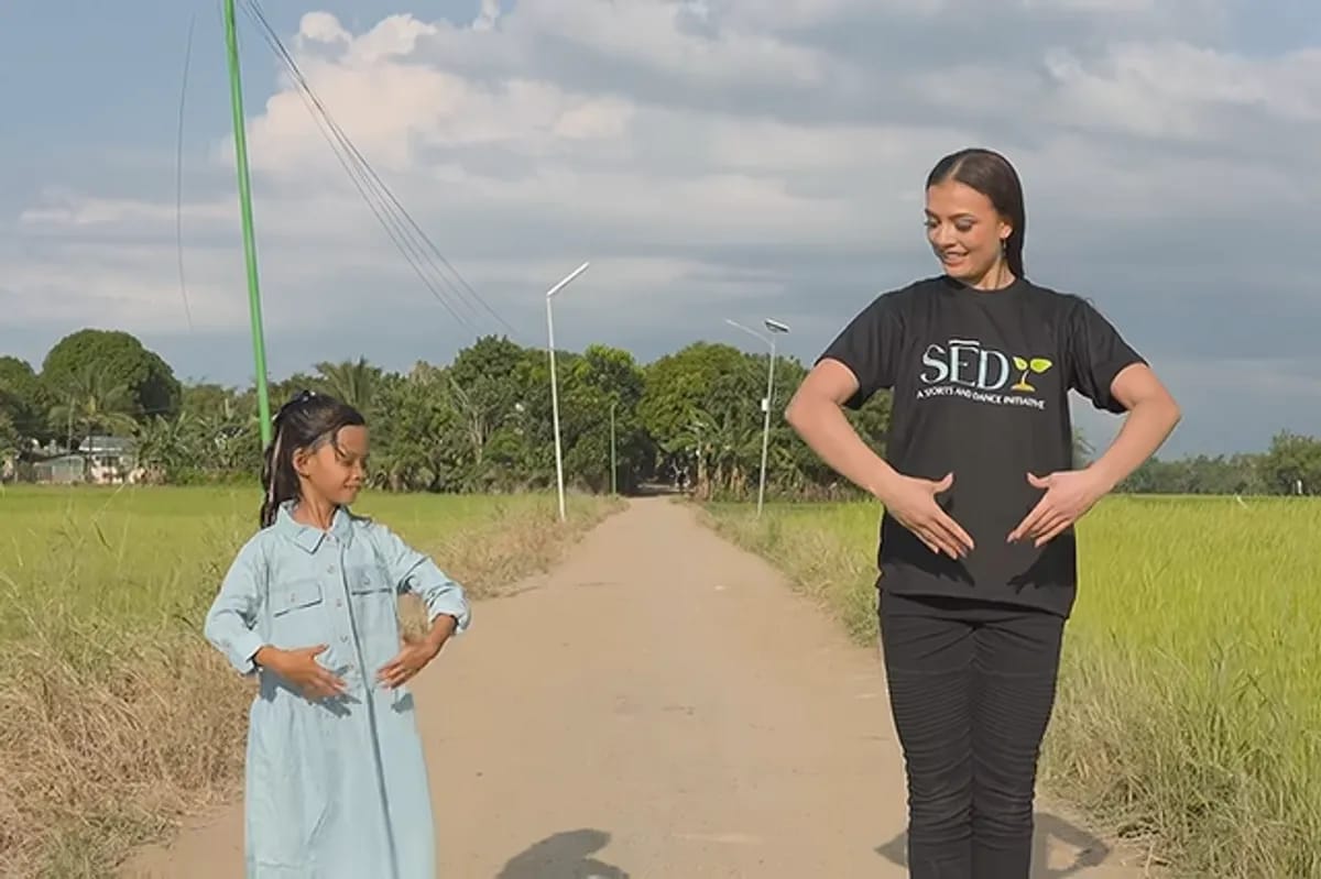 How Asia Rose Simpson is planting a seed through dance and sports for youth mental health - ABS-CBN