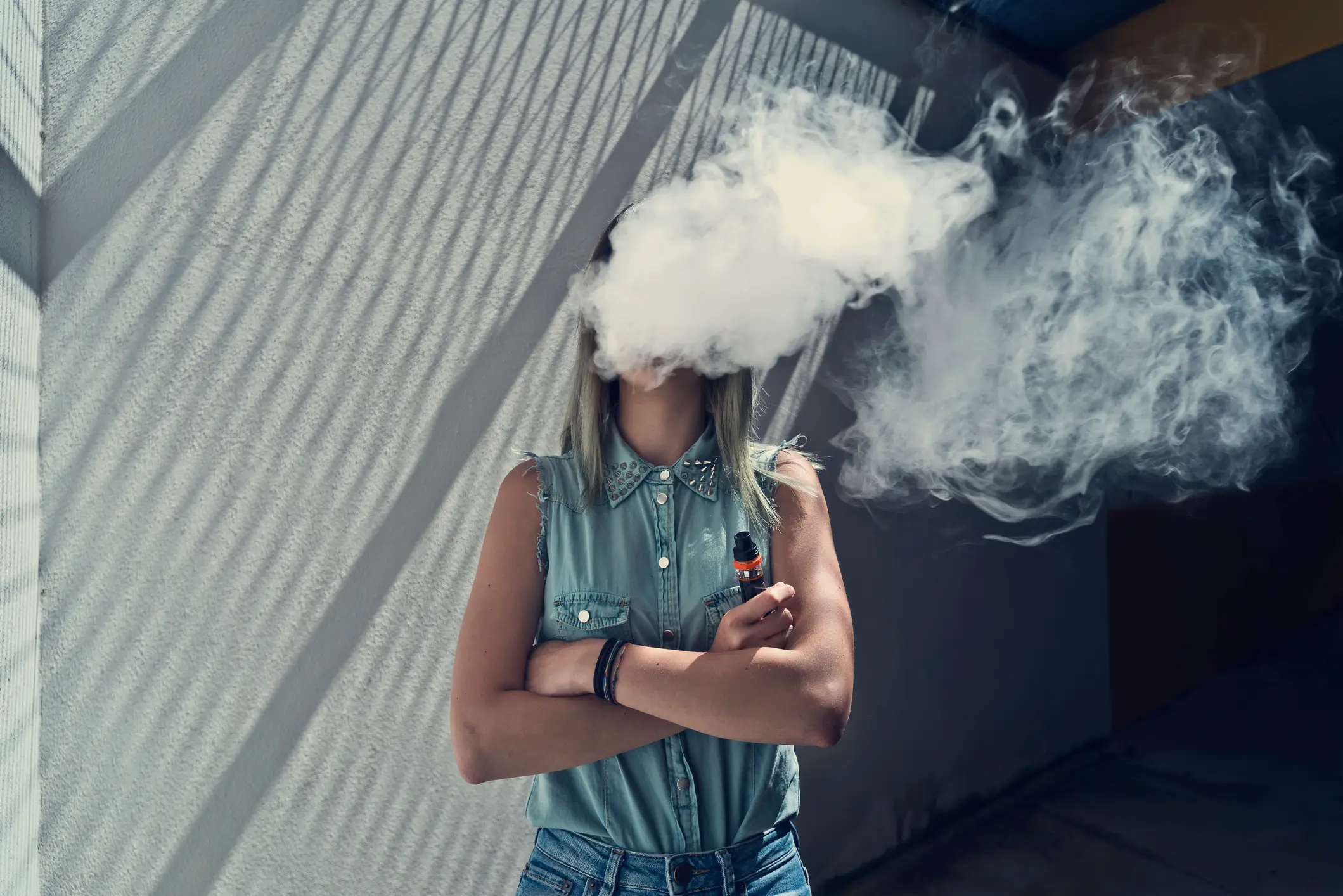A number of people have been hospitalised over excessive vape use (Getty Stock Photo)