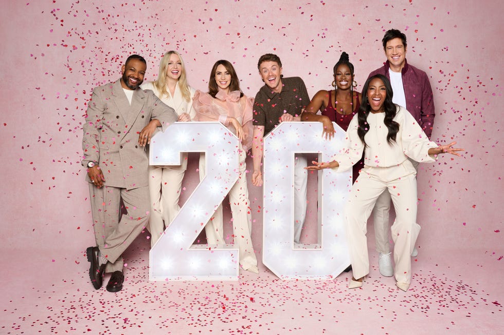 JB Gill, Lauren Laverne, Alex Jones, Roman Kemp, Clara Amfo, Angellica Bell, Vernon Kay, The One Show 20th Anniversary jb gill, lauren laverne, alex jones, roman kemp, clara amfo, angellica bell, vernon kay, the one show 20th anniversary