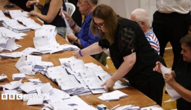 Nigel Farage claims he has won Clacton by-election 'fairly convincingly' - votes still being counted