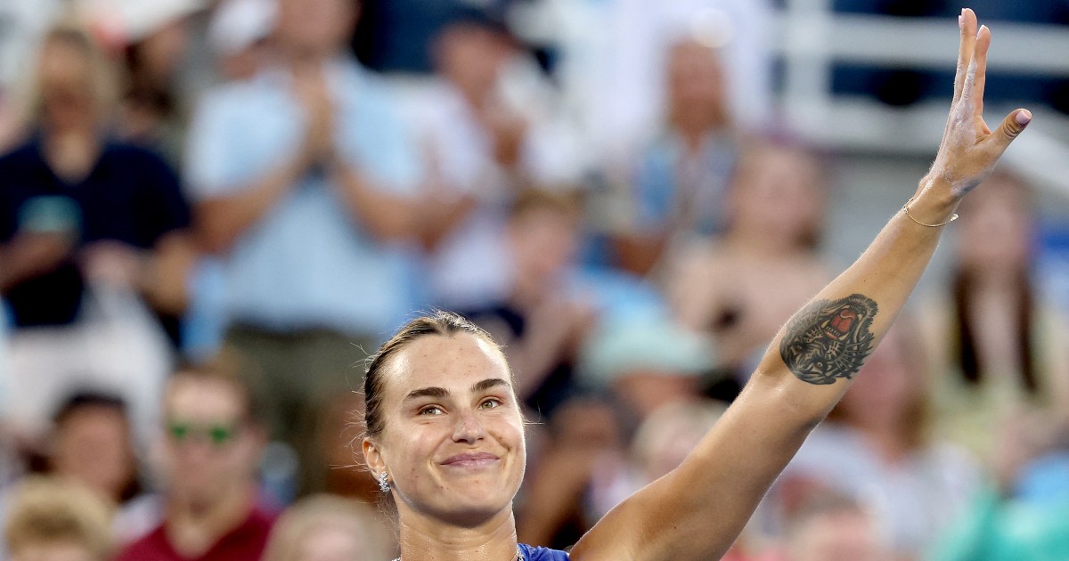 Sabalenka cruises through as Medvedev falls to Nakashima at Cincinnati Open | Tennis News