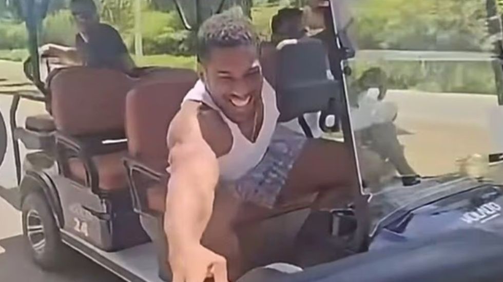 Anthony Joshua has been branded "reckless, irresponsible and dangerous" by former world champion Johnny Nelson after footage emerged of the heavyweight star performing a risky golf buggy stunt