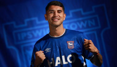 TOWN SIGN MIDFIELDER PALACIOS - Ipswich Town FC