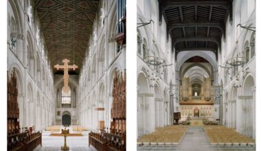Behind Peter Marlow's serene cathedral photographs lay months of calls to vergers, scrawled exposure notes & a stack of drying Polaroids on the dashboard