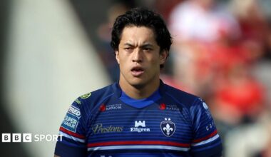 Wakefield Trinity's Isaiah Vagana