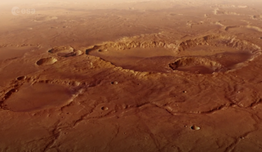 Mars Express orbiter captures detailed new video of the crater where Mark Watney was stranded in 'The Martian'