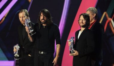 Foo Fighters at the 2011 MTV Video Music Awards