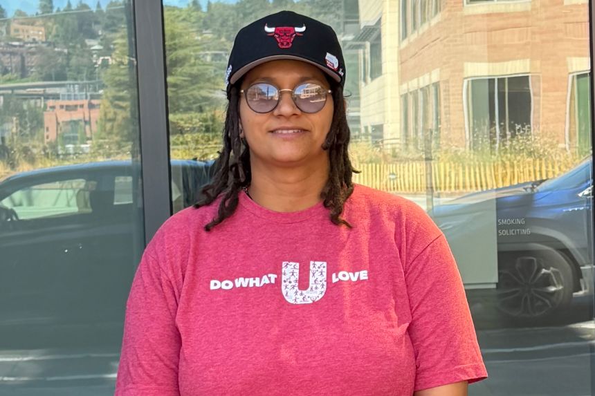 Britney Johnson said she's had to make some tough financial choices after gas prices began to rise in the spring.