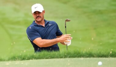 Brooks Koepka called himself "pathetic" for missing the PGA Tour FedEx Cup Playoffs.