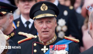 King Harald of Norway attends the Royal Wedding to Prince William to Catherine Middleton at Westminster Abbey on April 29, 2011 in London, England