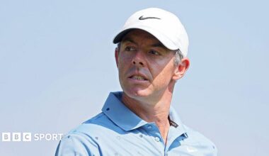 Rory McIlroy in action at the BMW Championship