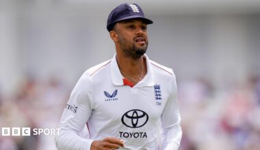 England opener Emilio Gay