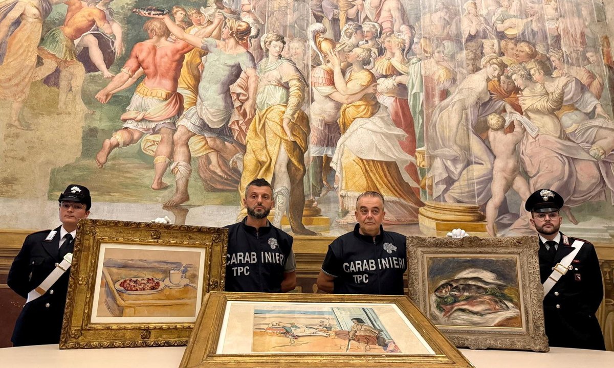 Stolen Cezanne, Matisse and Renoir paintings recovered in Italy - The Art Newspaper