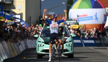 Deutschland Tour: Giulio Pellizzari wins queen stage as Isaac del Toro retakes control of race lead