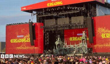 The main stage at Reading Festival