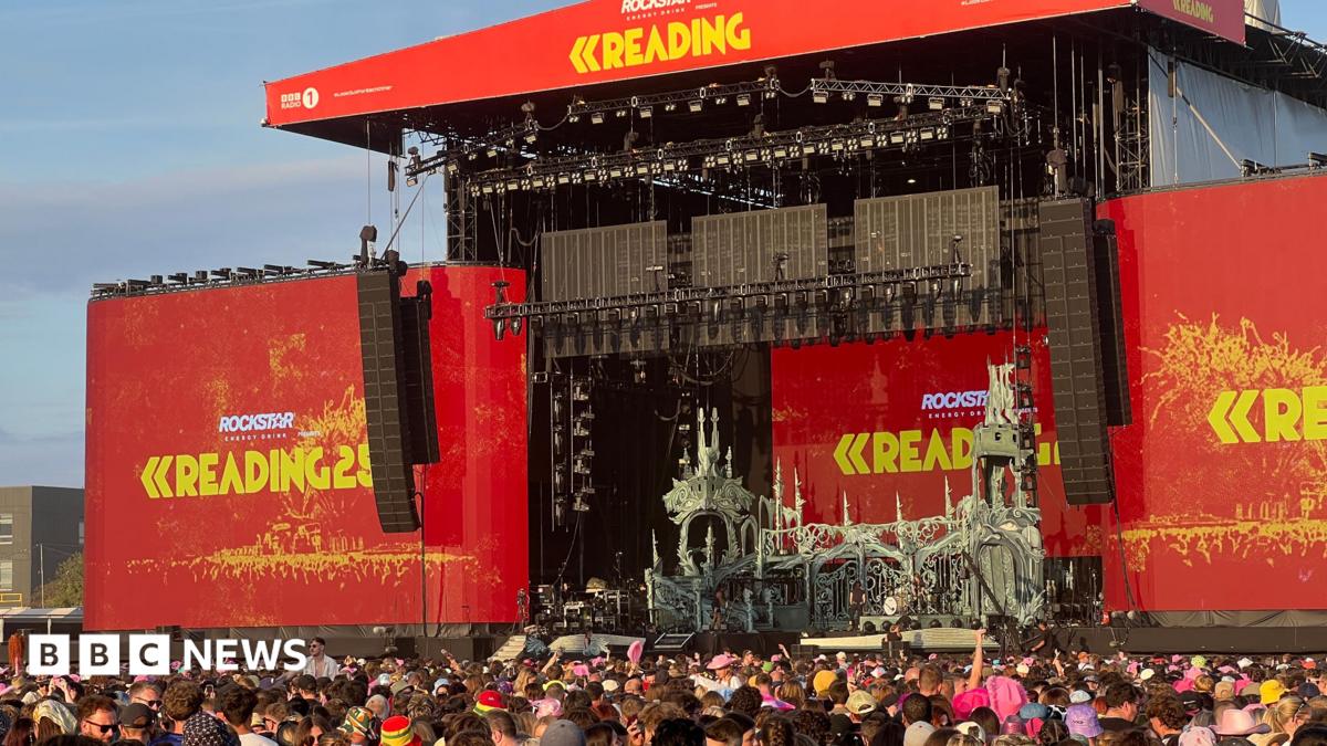 The main stage at Reading Festival