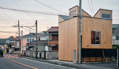 tyfa builds japanese home to be dismantled and moved with its residents