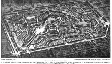 clarence perry’s neighborhood unit and the 15-minute city
