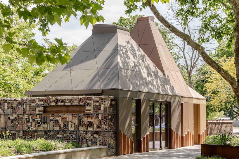 cone shaped cabin opens in south london 5