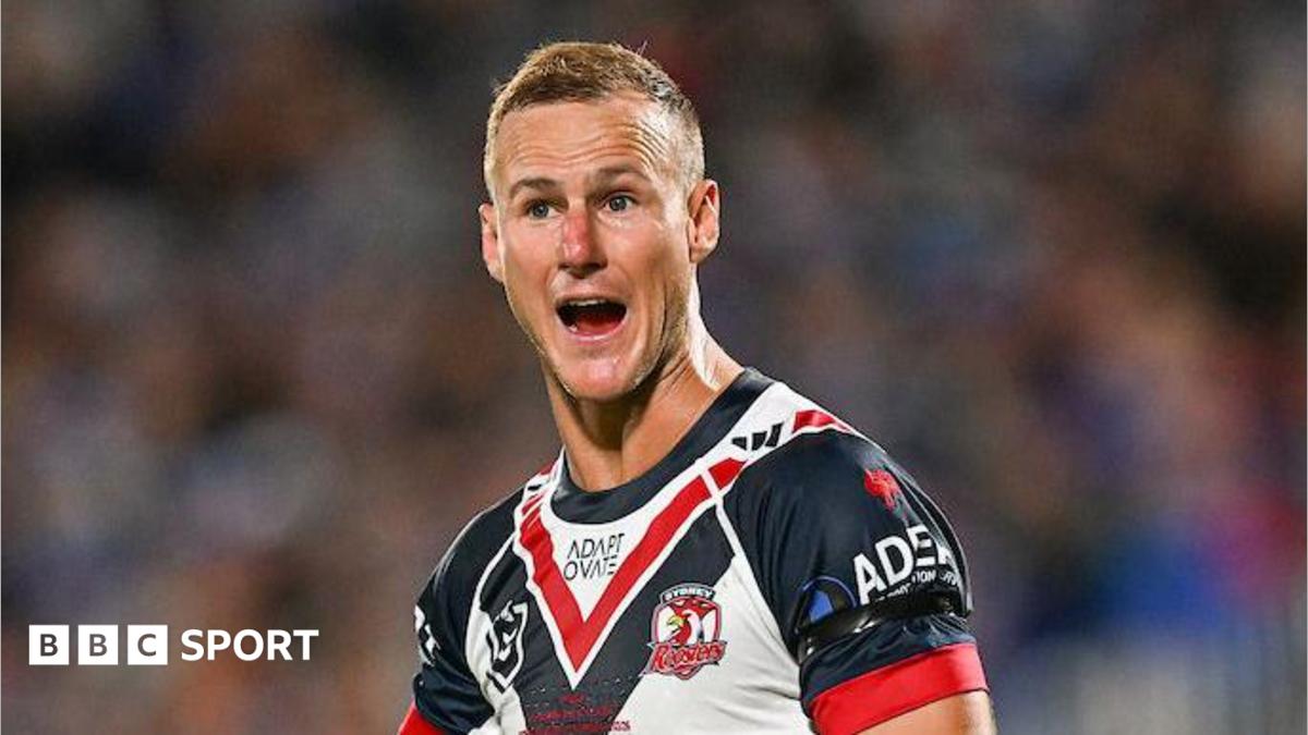 Daly Cherry-Evans in action for Sydney Roosters.