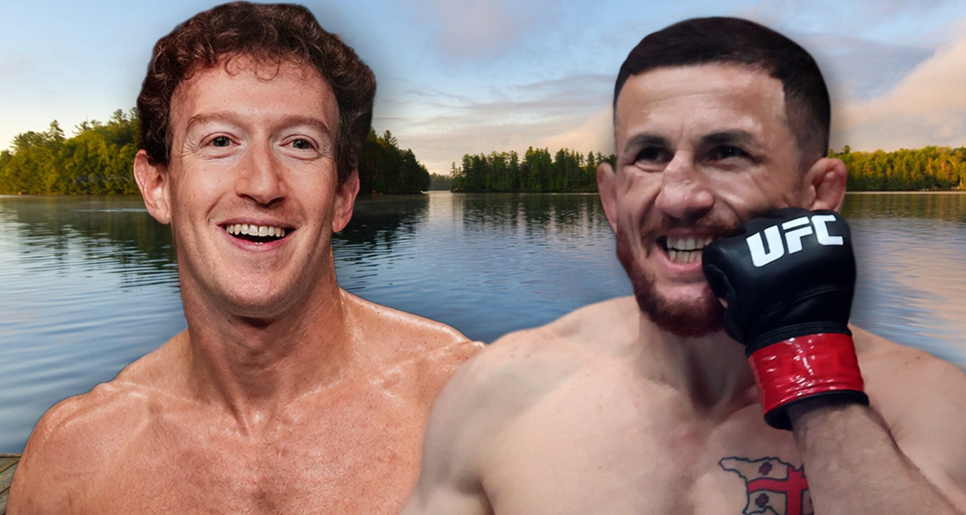 Mark Zuckerberg Spars Pro UFC Fighter on Barge in the Middle of A Lake