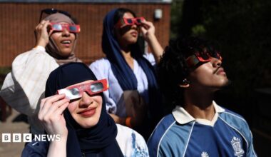Solar eclipse live: UK and Europe countdown begins as millions expected to watch