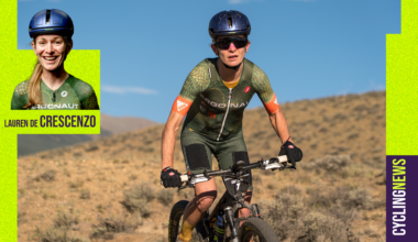 Photo of Lauren De Crescenzo riding the Life Time Grand Prix Leadville 100 MTB 2026