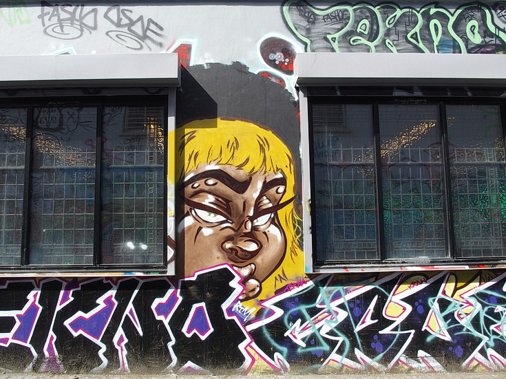 In photos: street art, graffiti, bikes and a closed gay bar - Dorrell Place, Brixton
