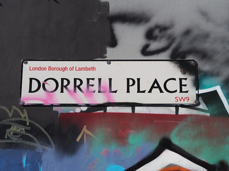 In photos: street art, graffiti, bikes and a closed gay bar - Dorrell Place, Brixton