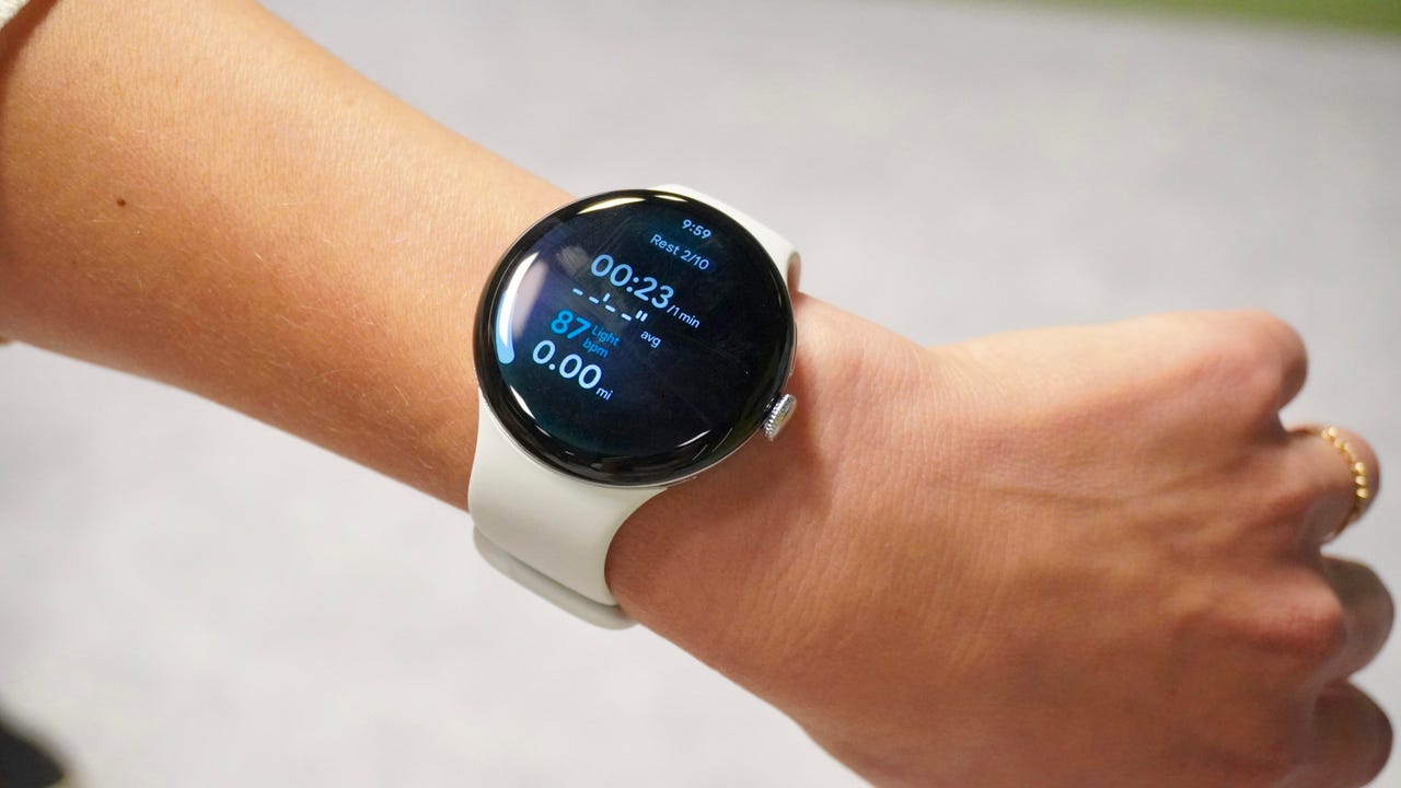 Wrist wearing Pixel Watch 5