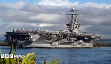 USS Abraham Lincoln, seen in 2012 in Hawaii