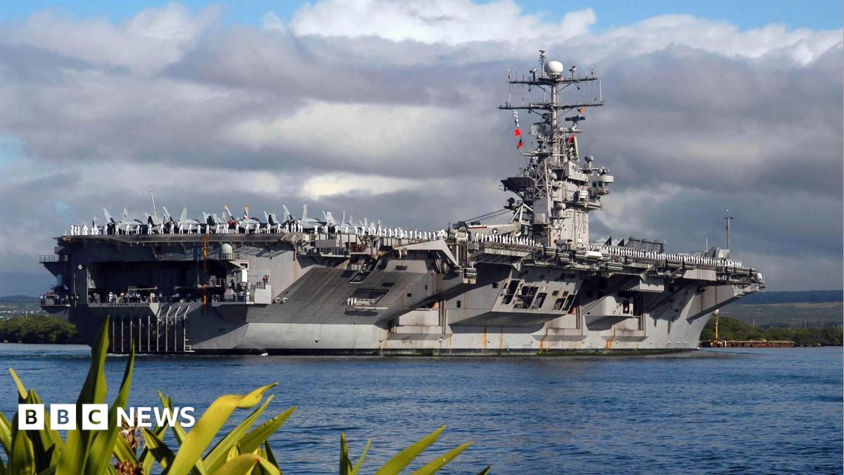 USS Abraham Lincoln, seen in 2012 in Hawaii