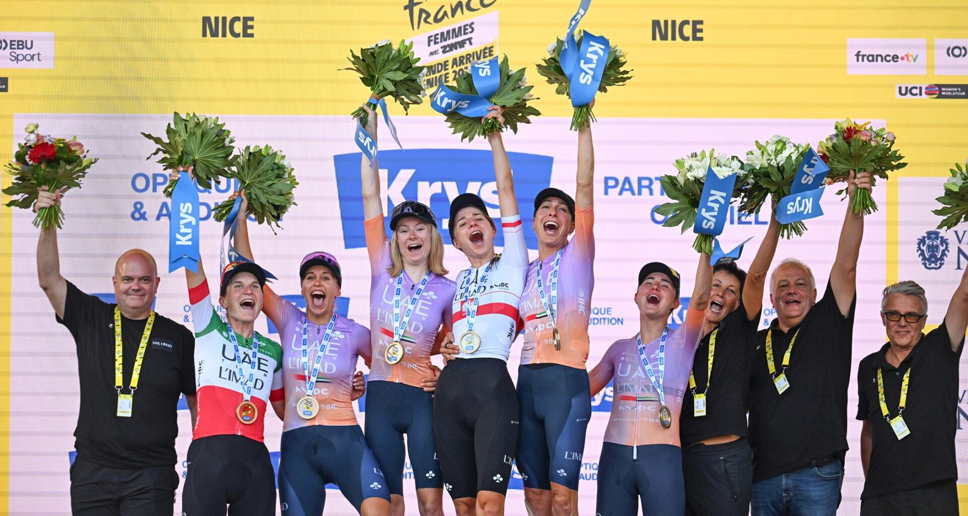 'The road was always going to do the talking' – How UAE Team L'IMAD blocked out the noise to deliver Elisa Longo Borghini to the Tour de France Femmes podium