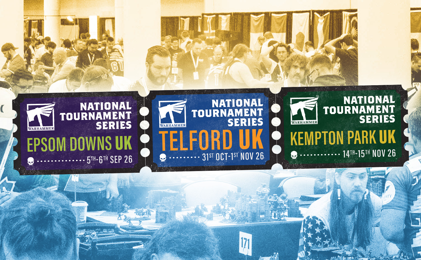 Upcoming events – including the UK Tournament Series