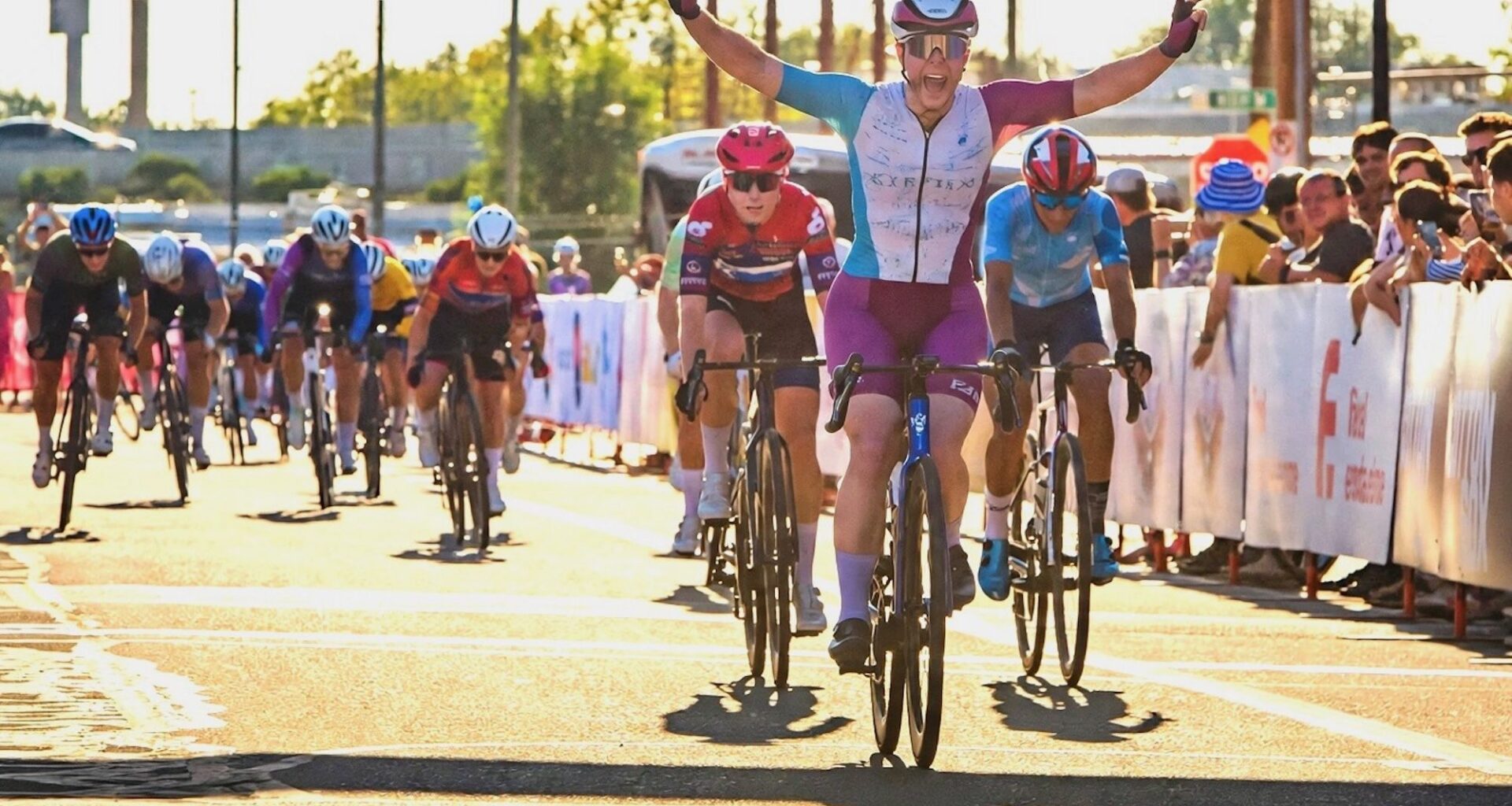 American Criterium Cup: Aline Seitz holds off Skylar Schneider while Justin Williams earns men's sprint victory on tight circuit in Salt Lake City