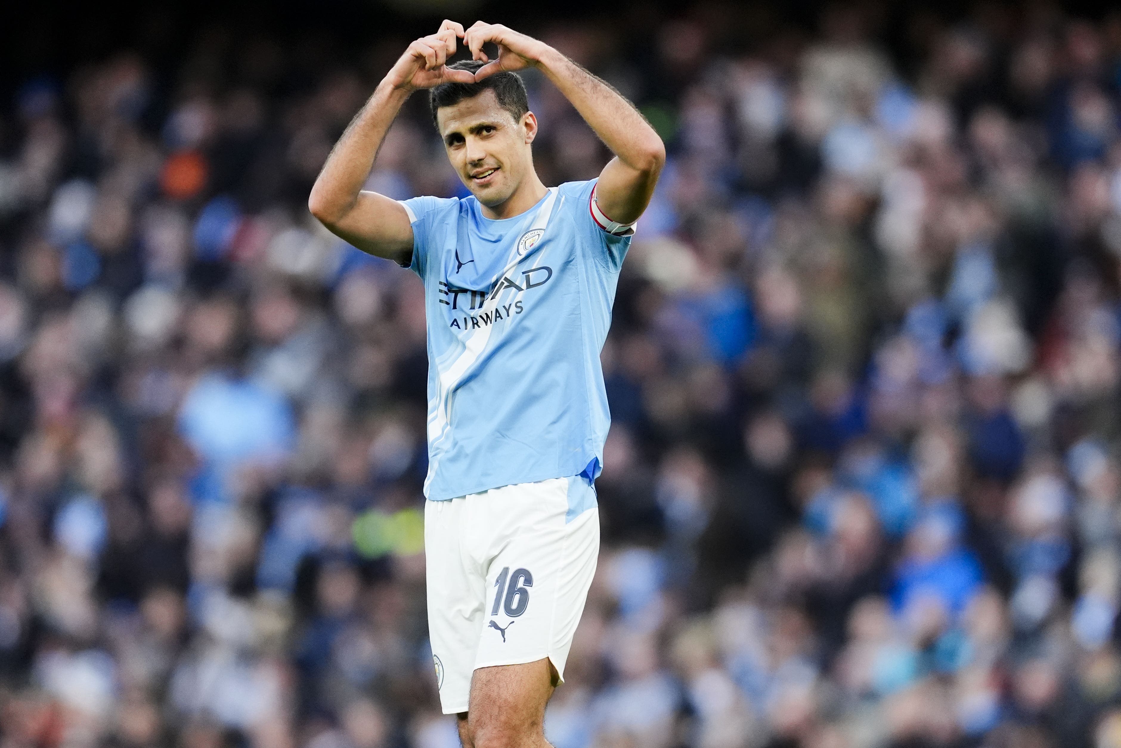 Rodri has left Manchester City for Barcelona (Nick Potts/PA)
