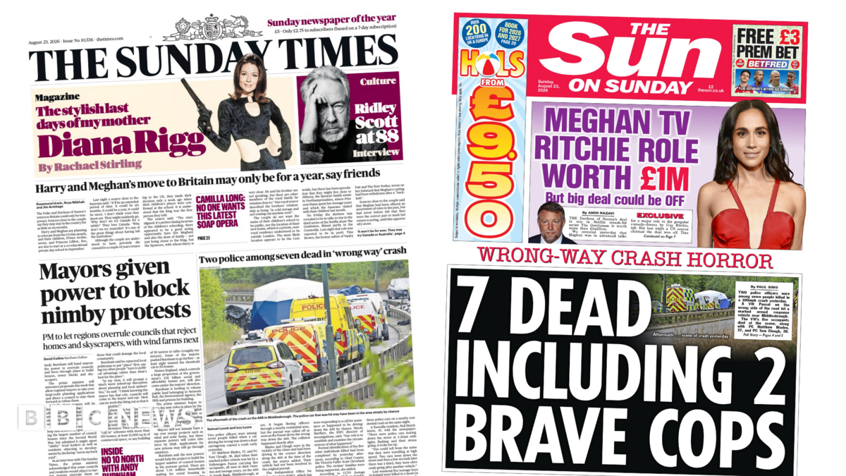 "Mayors given power to block nimby protests" reads the headline on the front page of the Sunday Times.