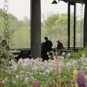 Courtesy of genarchitects Floral Pavilion / genarchitects - Exterior Photography, Garden