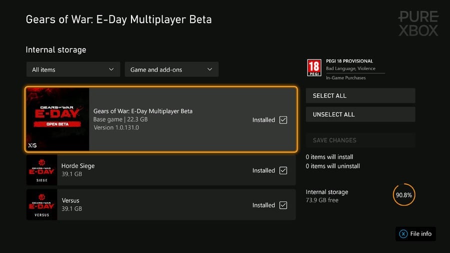 Gears Of War: E-Day Preload Now Live Ahead Of First Beta 2