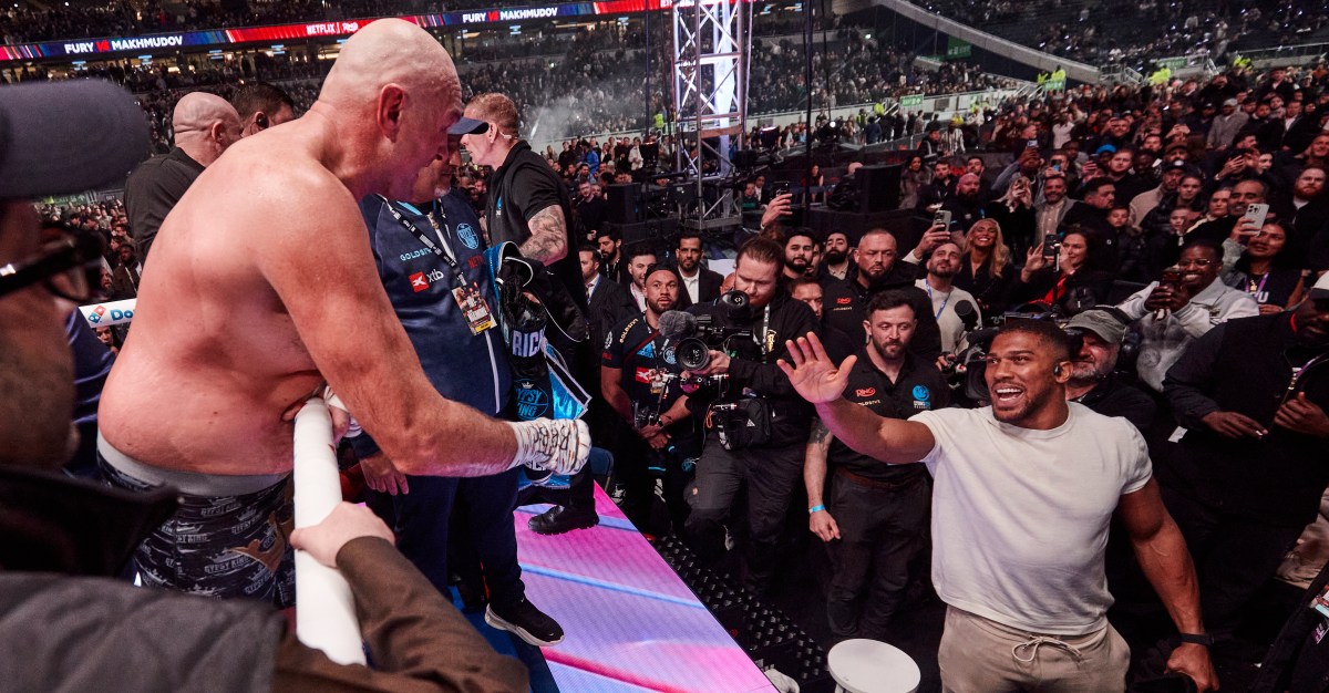 Eddie Hearn talks difficulty in staging Tyson Fury vs Anthony Joshua in the UK