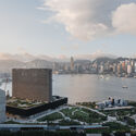 Aerial view of M+ (2012 – 2021), Hong Kong, 2021. Image courtesy of Herzog & de Meuron. Image © Kevin Mak M+ Hong Kong Exhibition Traces Herzog & de Meuron's Design Process Across China - Image 2 of 12