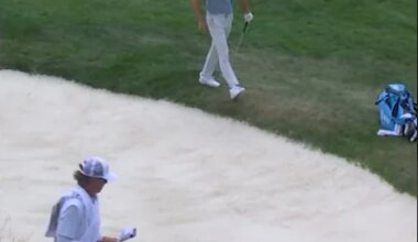 The player-caddie convos on the announcer-less stream 🤌 - YouTube
