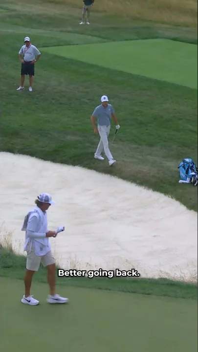 The player-caddie convos on the announcer-less stream 🤌 - YouTube