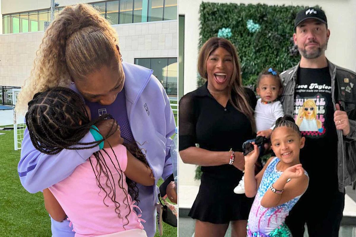 Serena Williams Shares Photo of Sweet Interaction with Her 8-Year-Old Daughter Olympia